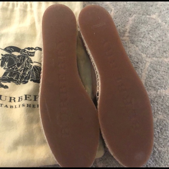 BURBERRY Hodgeson check canvas espadrilles - Picture 3 of 8